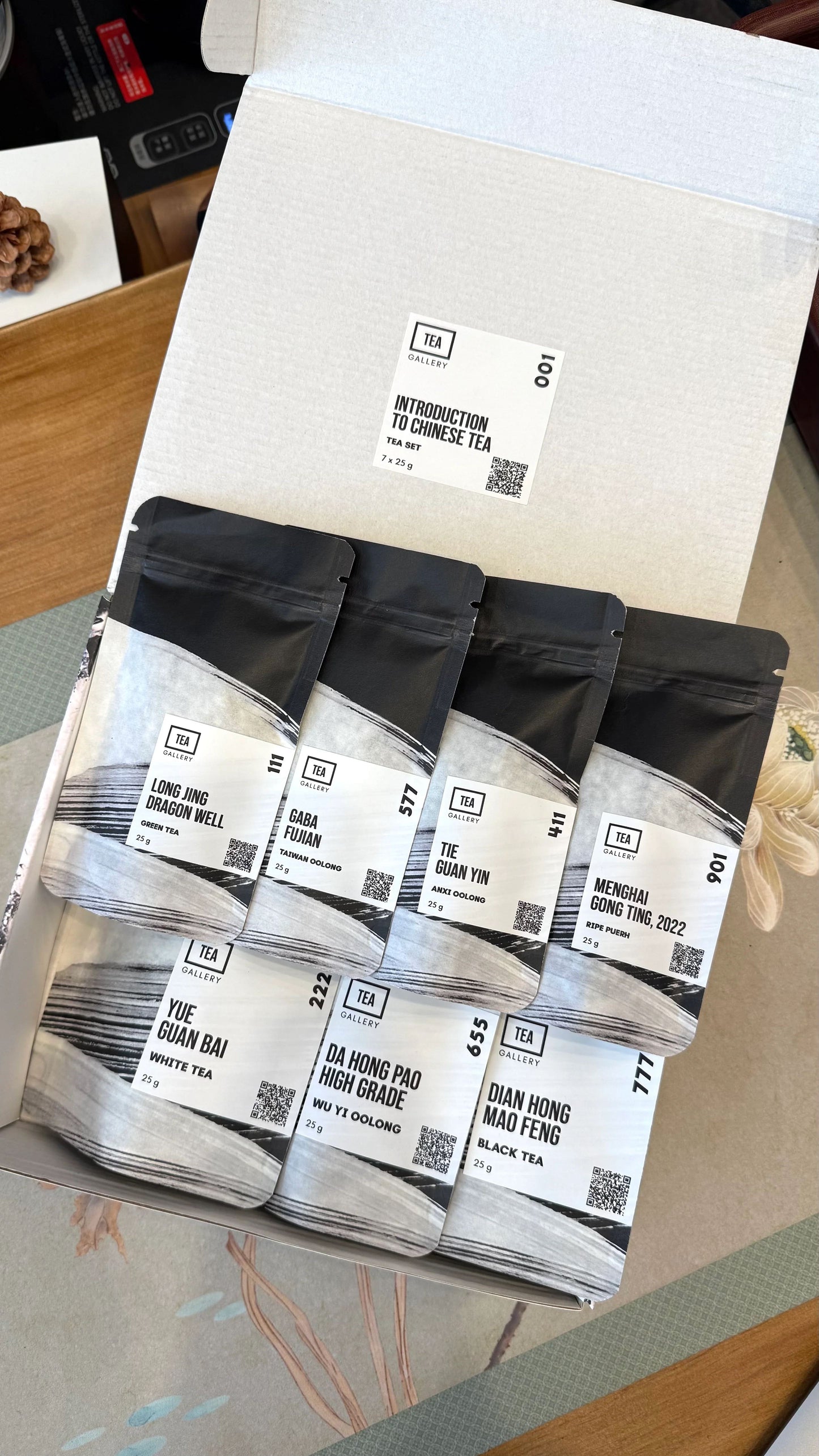 Discover Chinese Tea Set, 7x25 g