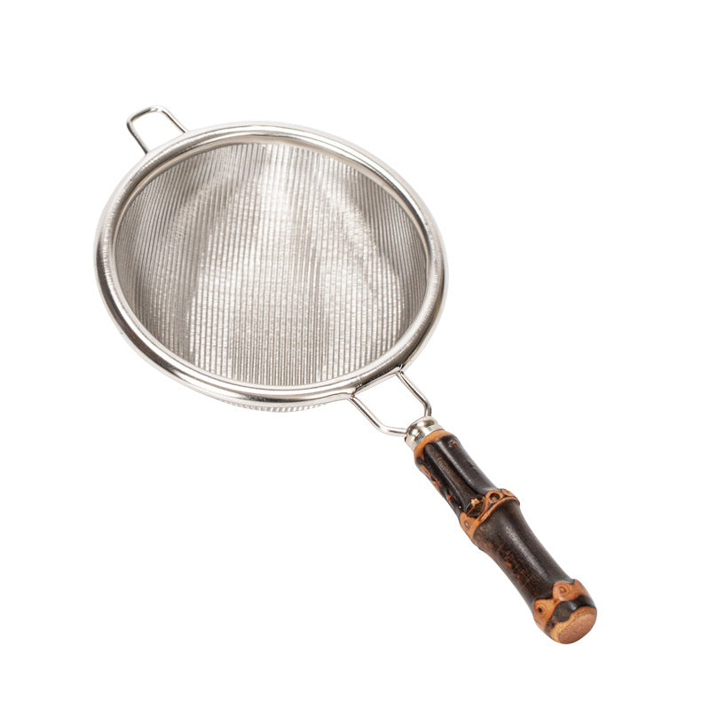 Bamboo Handle Strainer