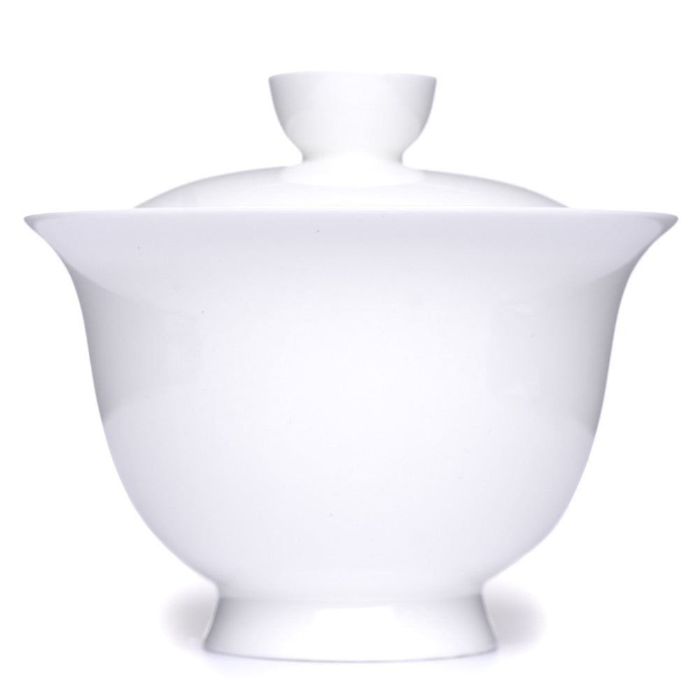 Thin Walled Bone China Gaiwan, 120 ml