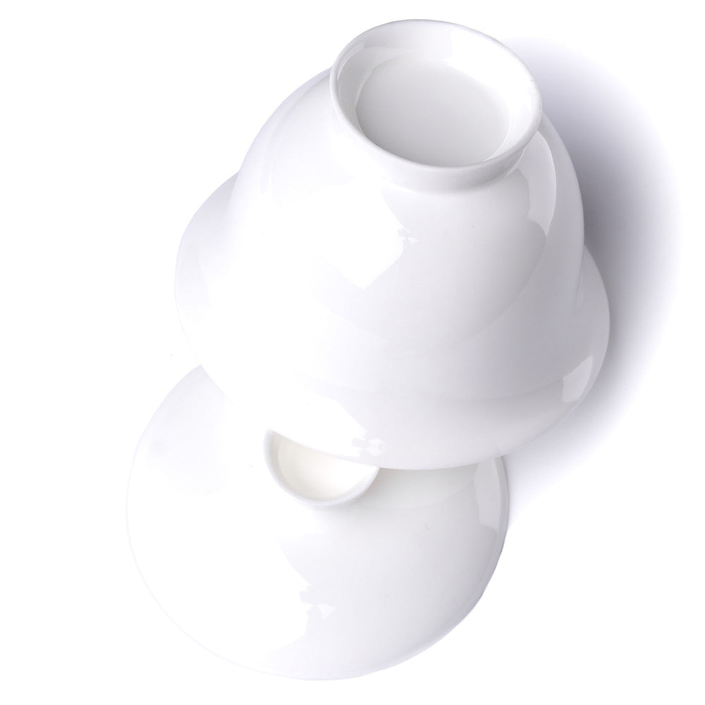 Thin Walled Bone China Gaiwan, 120 ml