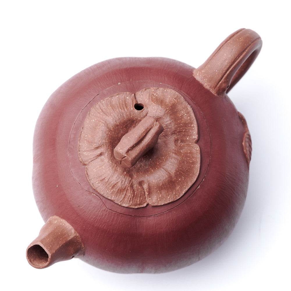 Persimmon Yixing Teapot, 100 ml
