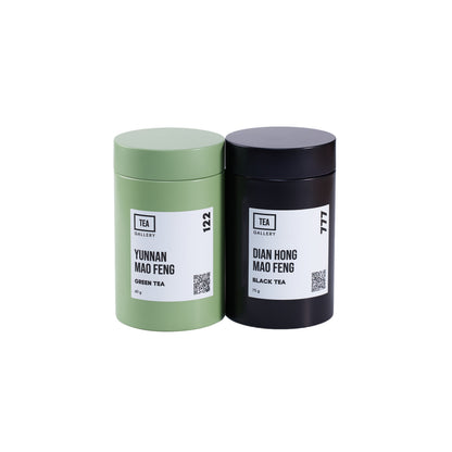 Black and Green Tea Set, 60+75 g (tin)