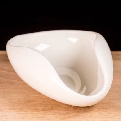 White Porcelain Cha He