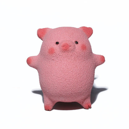 Chilling Pig Tea Pet, pink 5,5 cm