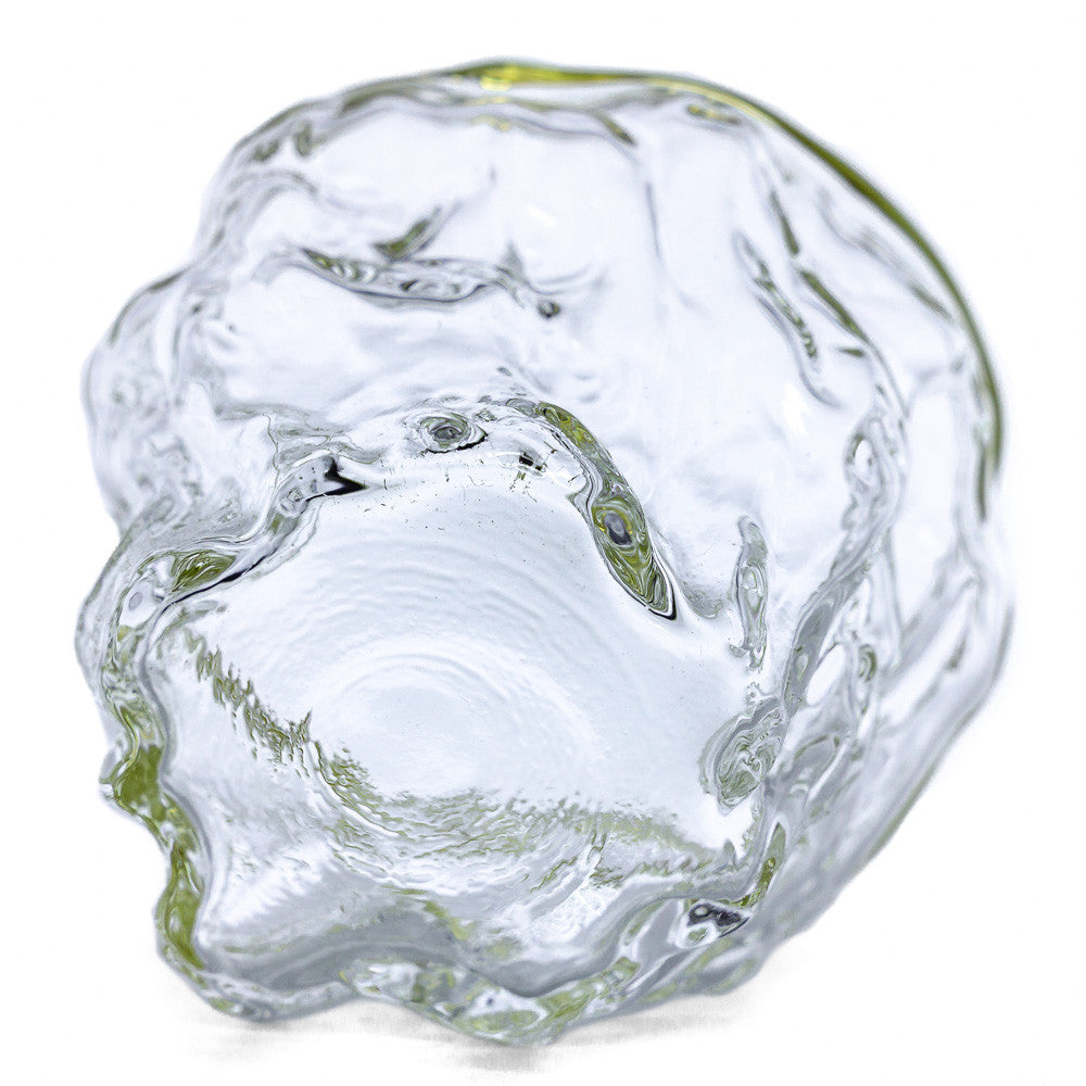 Crumpled Glass Tea Cup, 135 ml