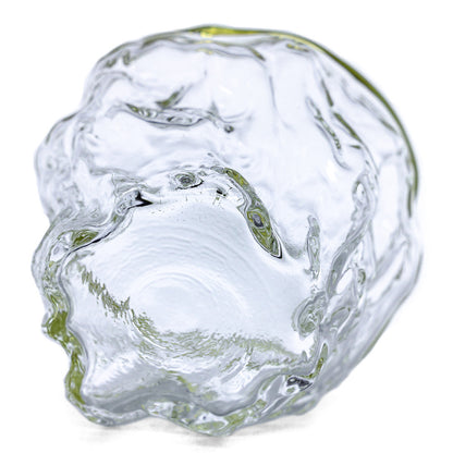 Crumpled Glass Tea Cup, 135 ml