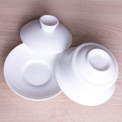 White Porcelain Gaiwan, 120 ml