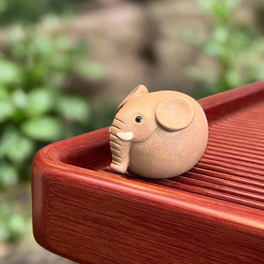 Grey Elephant Tea Pet, 6 cm