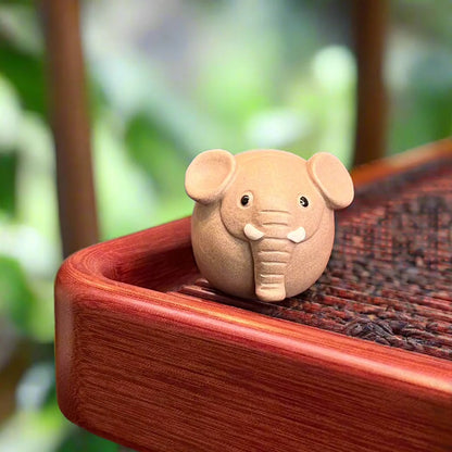 Grey Elephant Tea Pet, 6 cm