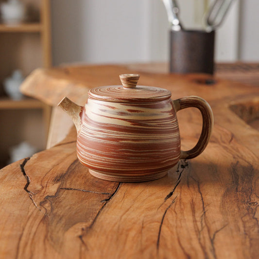 Jian Shui Mixed Clay Teapot, 120 ml