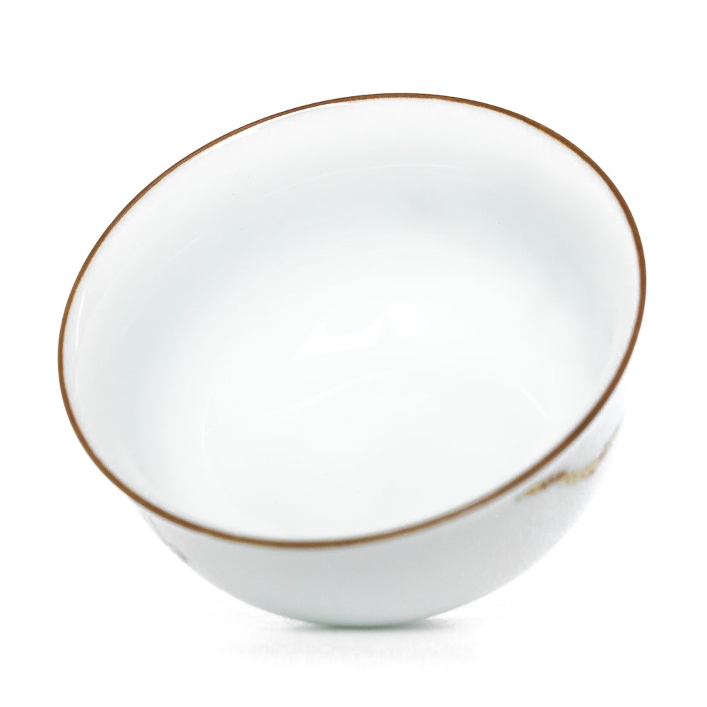 Lotus Porcelain Tea Cup, 40 ml