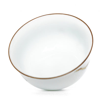 Lotus Porcelain Tea Cup, 40 ml