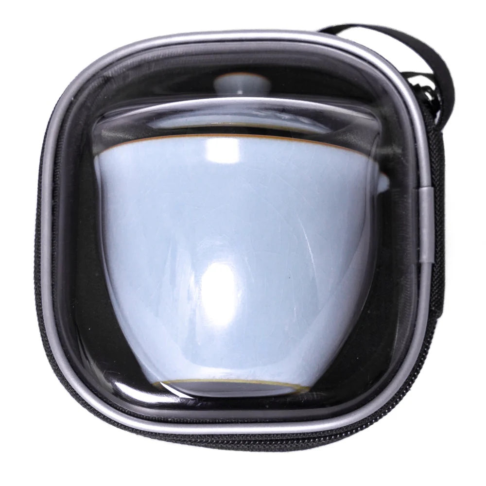 Travel Tea Set Bkue Sky