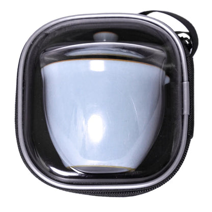 Travel Tea Set Bkue Sky