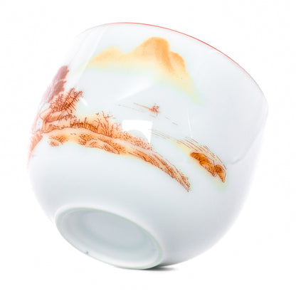 Suburb Porcelain Tea Cup, 65 ml