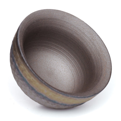 Bronze Honeycombs Ceramic Tea Cup, 90 ml