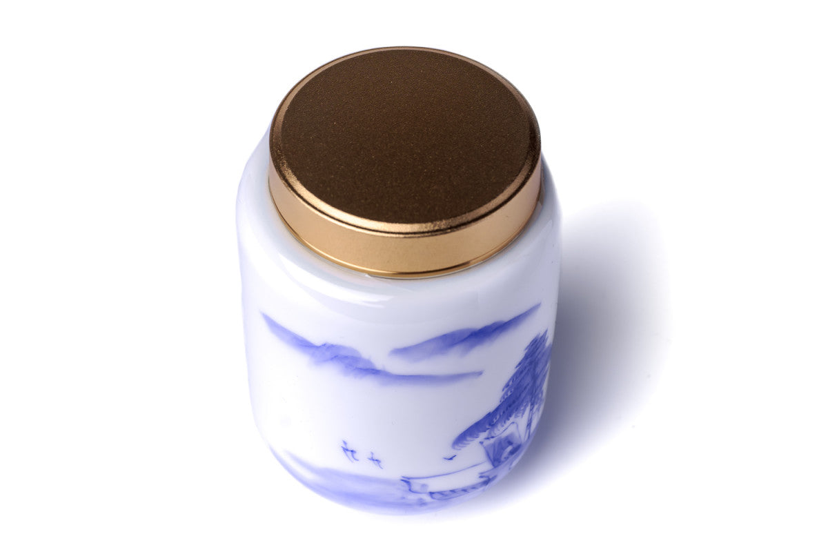 Porcelain Tea Caddy River, 180 ml