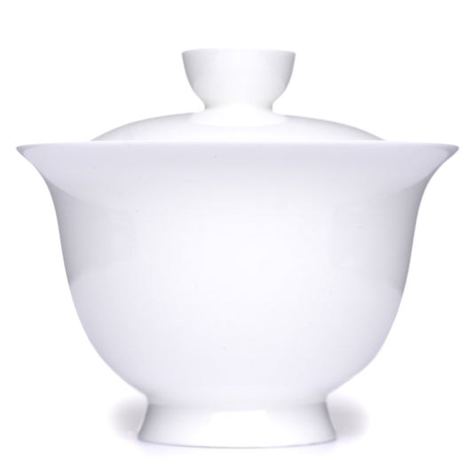 Thin Walled Bone China Gaiwan, 120 ml