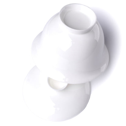 Thin Walled Bone China Gaiwan, 120 ml