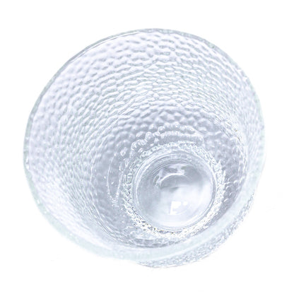 Relief Glass Tea Cup, 75 ml