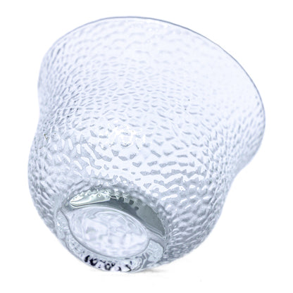 Relief Glass Tea Cup, 75 ml