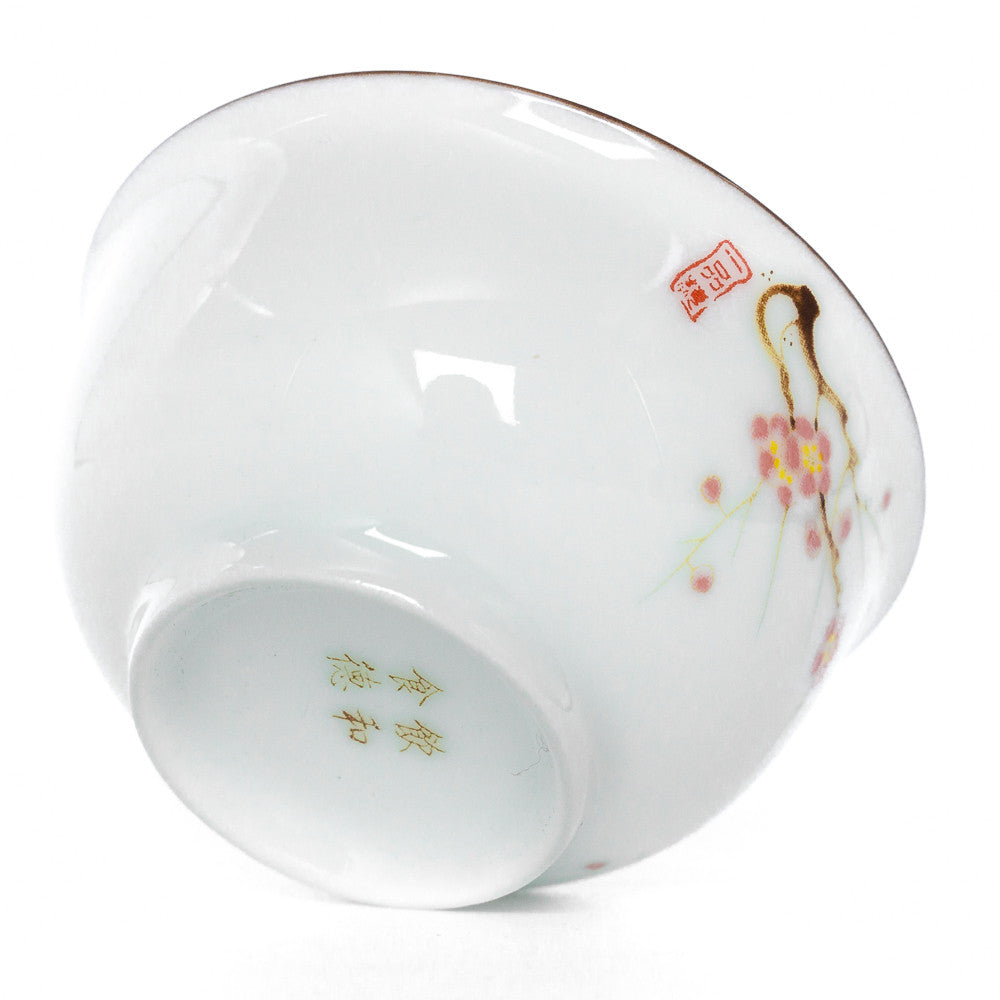 Sakura Porcelain Tea Cup, 40 ml
