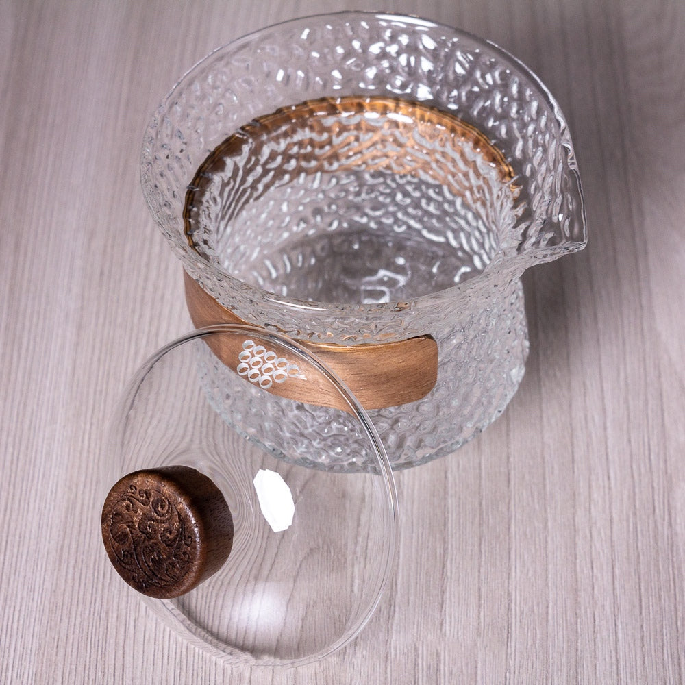 Gaiwan-Teapot Hammer with Wooden Rim 245 ml