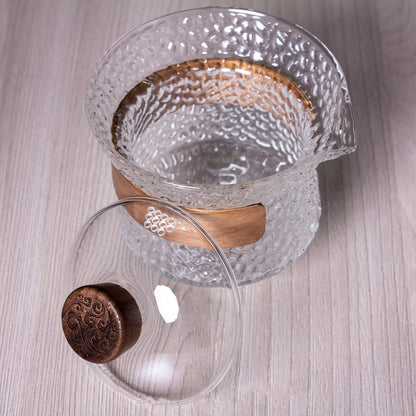 Gaiwan-Teapot Hammer with Wooden Rim 245 ml