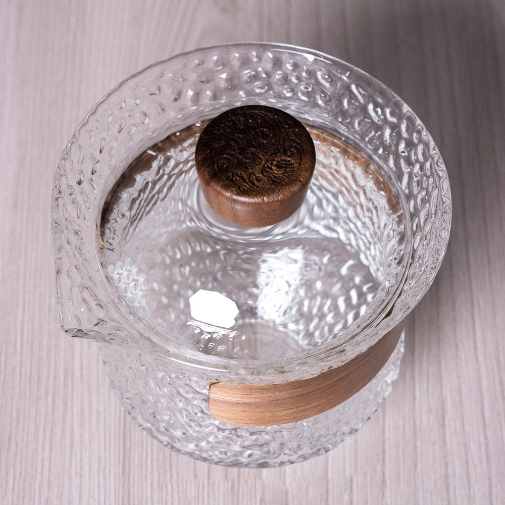 Gaiwan-Teapot Hammer with Wooden Rim 245 ml