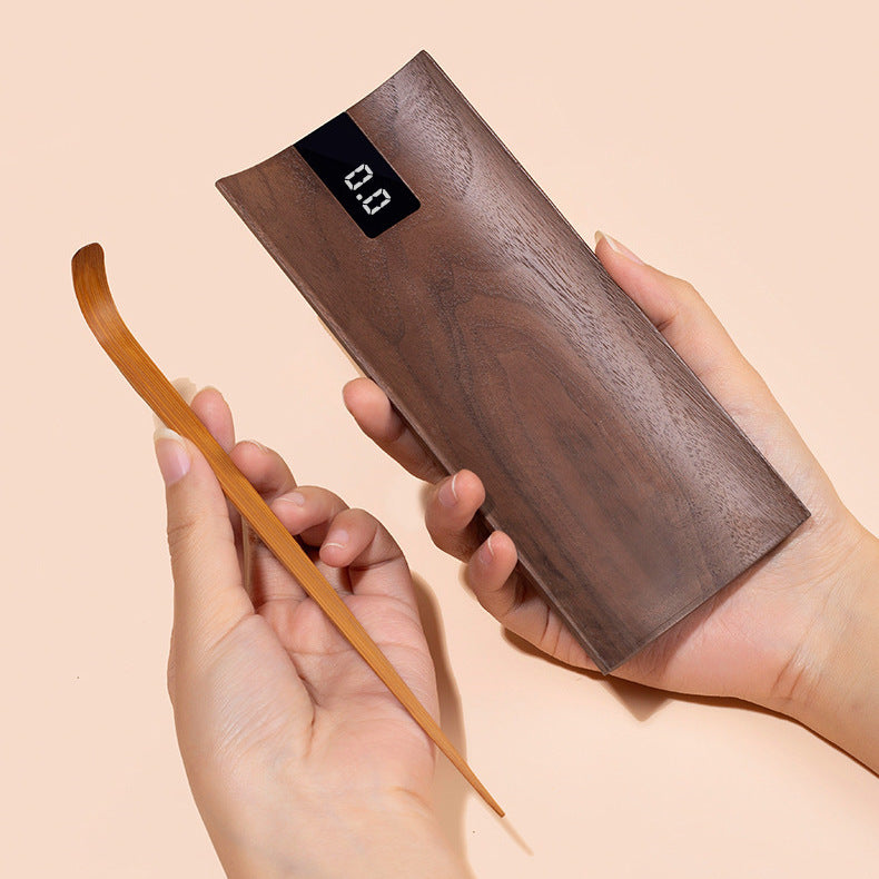 Solid Wood Digital Tea Scale