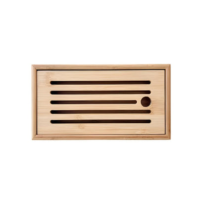 Bamboo Tea Tray Compact, 22*12 cm