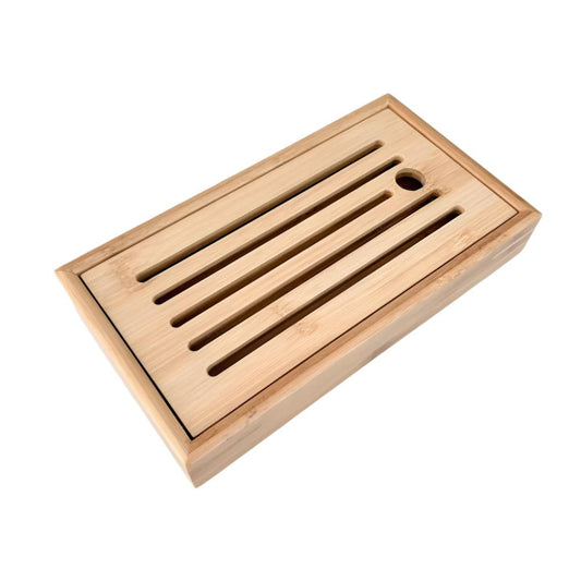 Bamboo Tea Tray Compact, 22*12 cm