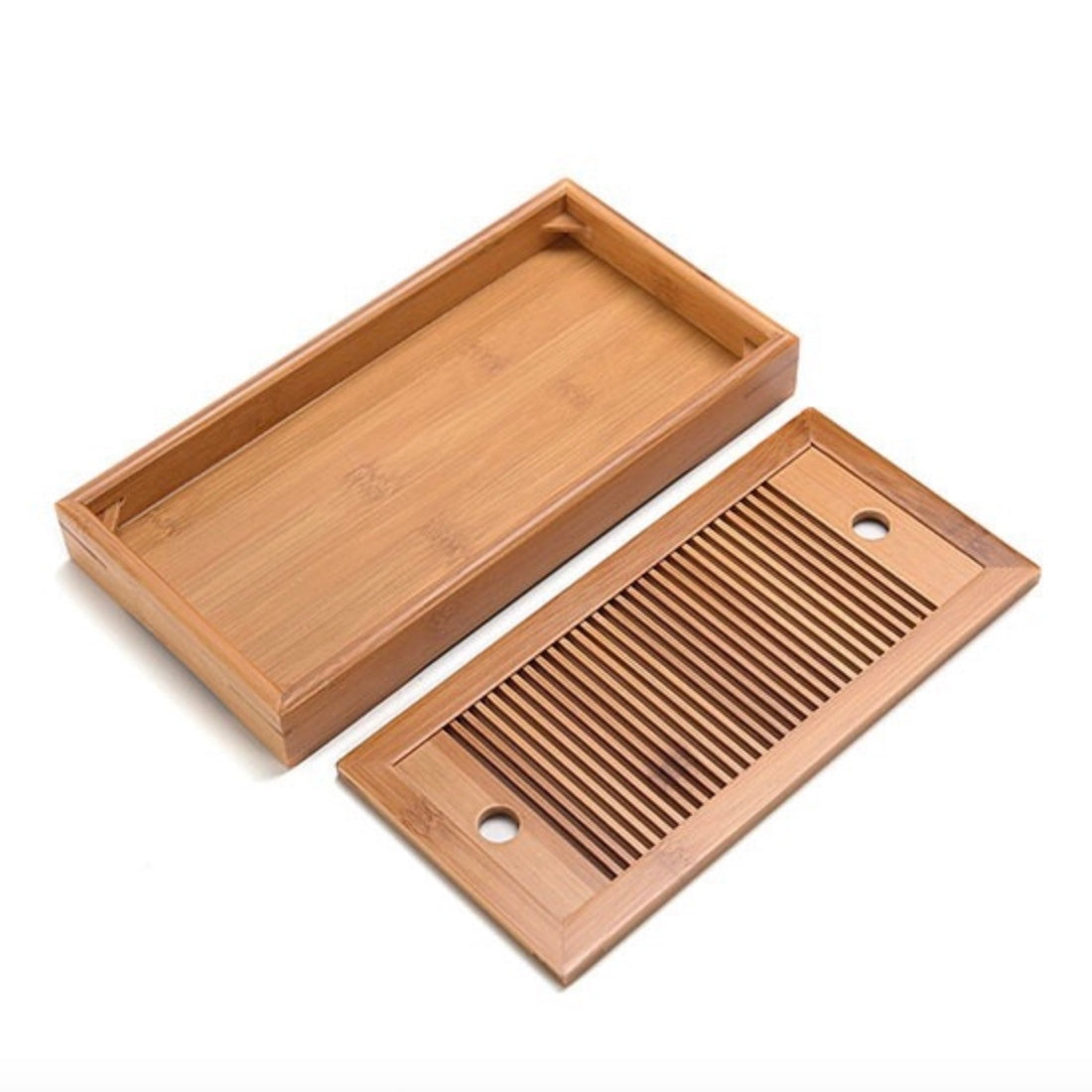 Bamboo Tea Tray Compact Slim, 27*14 cm