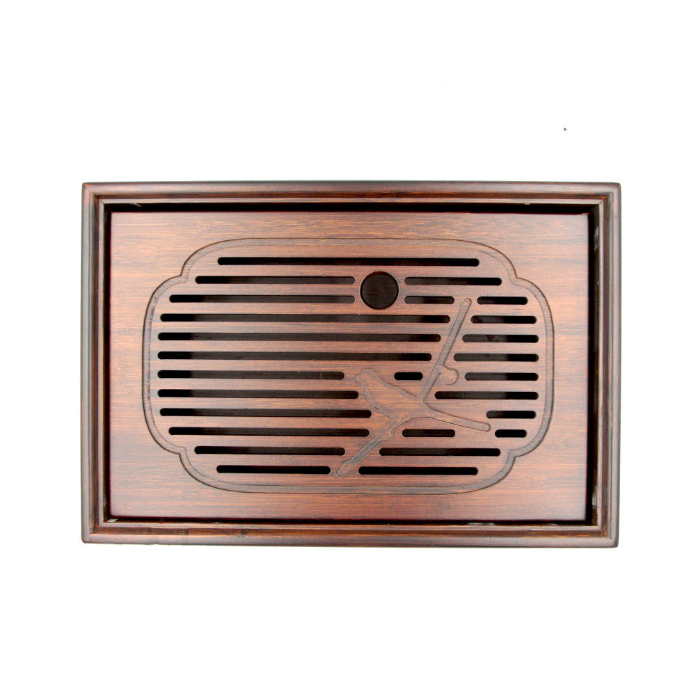 Bamboo Tea Tray StoneLeaf Bird, 27,5*18,5 cm