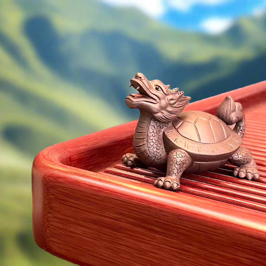 Turtle Dragon Tea Pet, 8 cm
