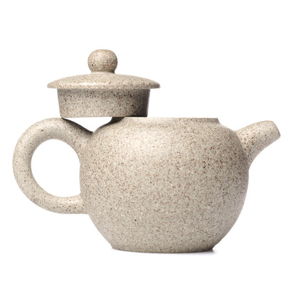 Duan Ni Gao Wen Yixing Teapot light gray, 115 ml